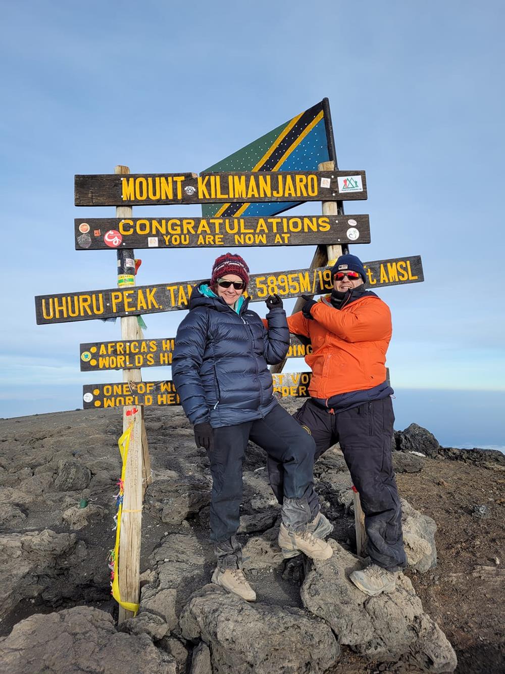 They made it to the Top of Africa