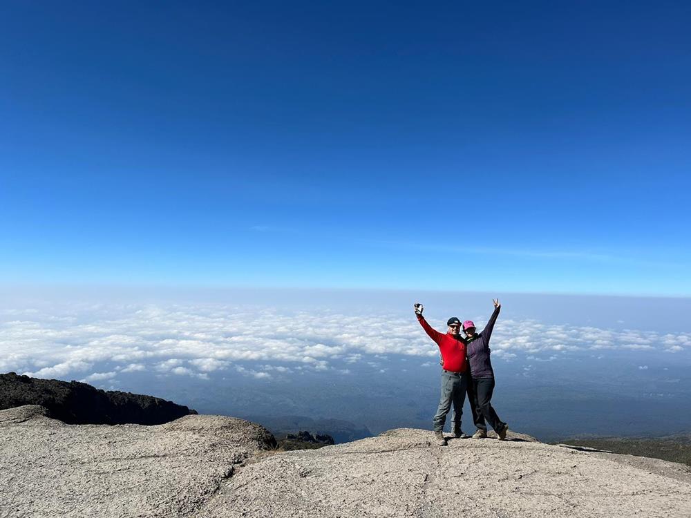 They made it to the Top of Africa